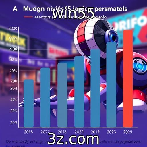 Crescimento do mercado de jogos móveis em 2025